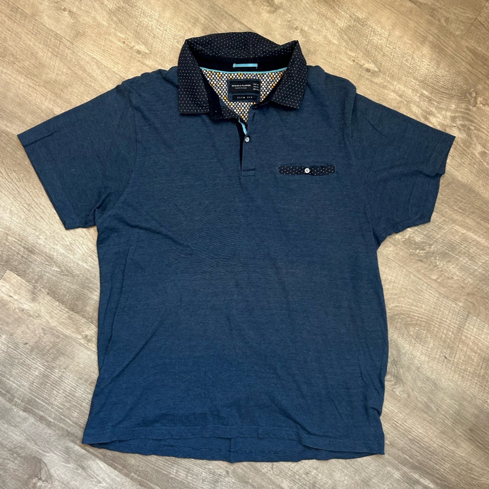 Collared Shirt | Denim & Flower